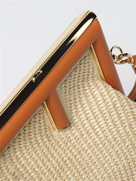 fendi straw clutch|Fendi online shopping.